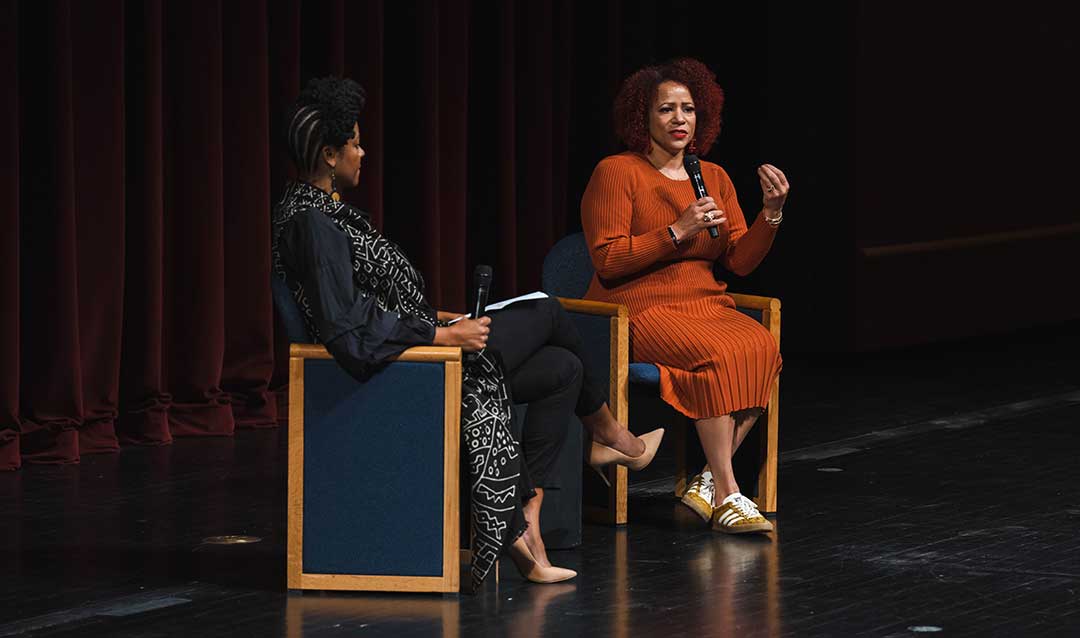 Terry-Ann Jones and Nikole Hannah-Jones