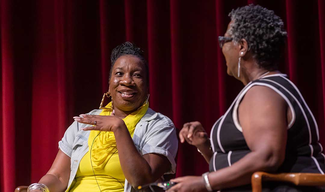 Tarana Burke and Vera Fennell