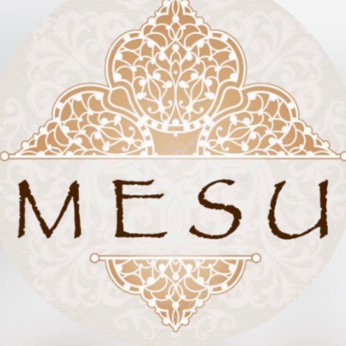 MESU logo including Arabic graphic styling