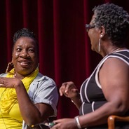 Tarana Burke and Vera Fennell