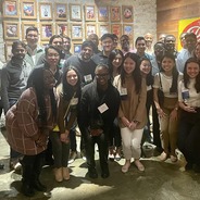 BALANCE and LAAN members hang out at an event